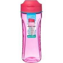 Бутылка для воды Sistema Hydrate Tritan Swift, 600 мл Red (640) Бутылка для воды Sistema Hydrate Tritan Swift, 600 мл Red (640)