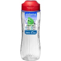 Бутылка для воды Sistema Hydrate Tritan Active, 800 мл Red (650)