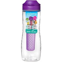 Бутылка для воды Sistema Hydrate Tritan Infuser, 800 мл Violet (660)