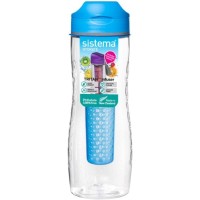 Бутылка для воды Sistema Hydrate Tritan Infuser, 800 мл Blue (660)
