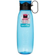Бутылка для воды Sistema Hydrate 650 мл Blue (665) Бутылка для воды Sistema Hydrate 650 мл Blue (665)