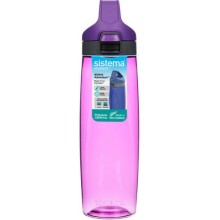 Бутылка для воды с кнопкой Sistema Hydrate, Тритан, 900 мл, фиолетовая (680)