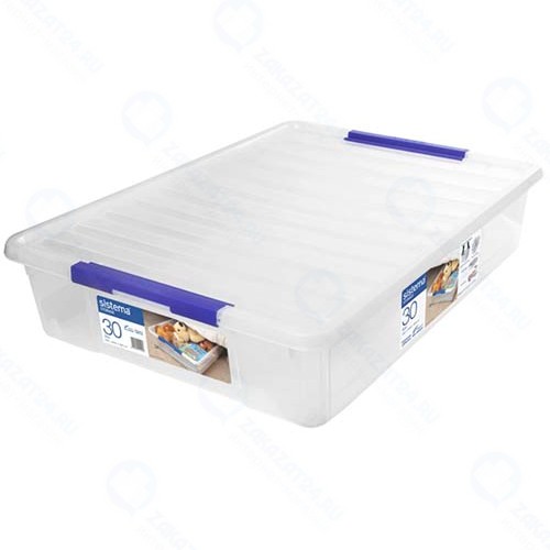 Контейнер для хранения Sistema Storage, 30 л, белый (70300)