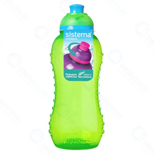 Бутылка для воды Sistema Hydrate Twist 'n' Sip 330 мл Green (780NW)