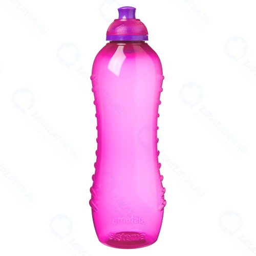 Бутылка для воды Sistema Hydrate Twist 'n' Sip 460 мл Pink (785NW)
