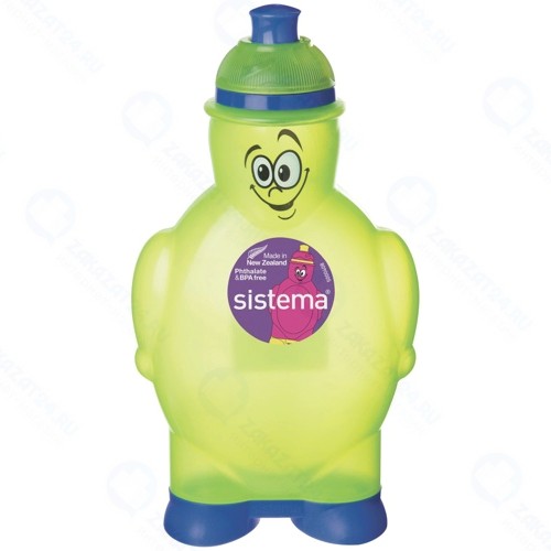Бутылка для воды Sistema Hydrate Happy Bottle, 350 мл Green (790)