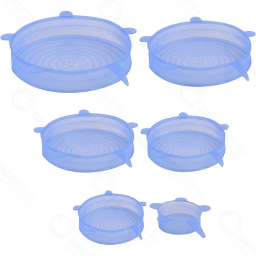 Набор силиконовых крышек МУЛЬТИДОМ 6 шт (80.173)