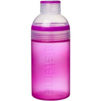 Бутылка для воды Sistema Hydrate Trio, 480 мл Red (820)