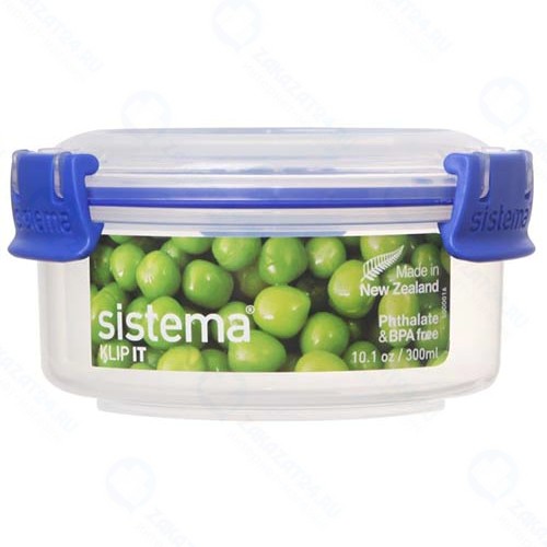 Контейнер Sistema 300 мл, синий (881303)