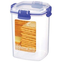 Контейнер для крекеров Sistema 900 мл, синий (881332) Контейнер для крекеров Sistema 900 мл, синий (881332)