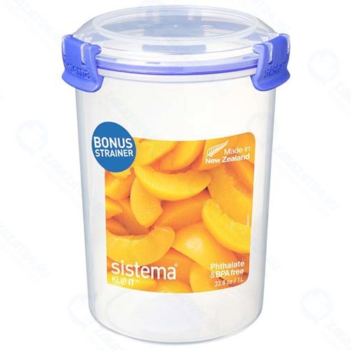 Контейнер Sistema 1 л, синий (881380)