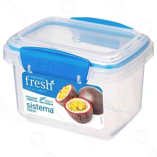 Контейнер Sistema 400 мл, синий (881540)