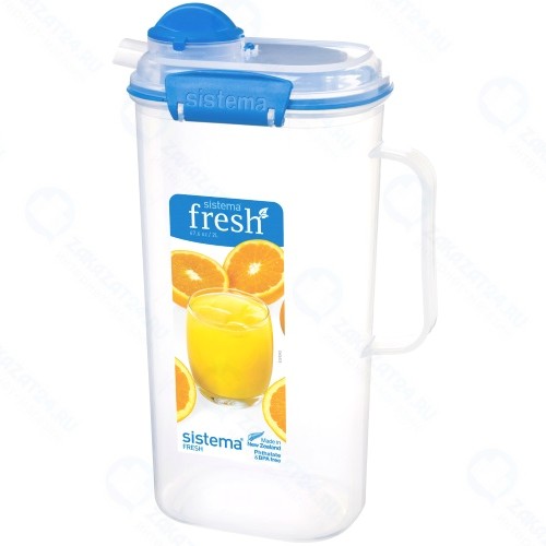 Кувшин для сока Sistema Juice Jug Fresh, 2 л Marine Blue (921420)