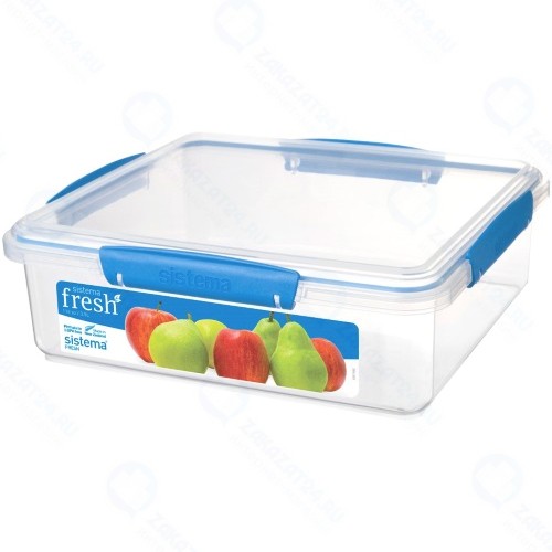 Контейнер Sistema Rectangle Fresh, 3,5 л Marine Blue (921851)