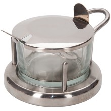Сахарница REGENT-INOX 93-DE-ZU-09 Desco, 250 мл, с ложкой Сахарница REGENT-INOX 93-DE-ZU-09 Desco, 250 мл, с ложкой