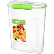Контейнер для сыпучих продуктов Sistema Cereal Fresh, 4,2 л Lime Green (951450)
