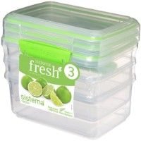 Набор контейнеров Sistema Fresh, 1 л Lime Green (951613)