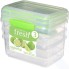 Набор контейнеров Sistema Fresh, 1 л Lime Green (951613)