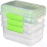 Набор контейнеров Sistema Fresh, 1 л Lime Green (951613)
