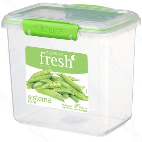 Контейнер Sistema Rectangle Fresh, 1,9 л Lime Green (951680)