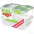 Набор контейнеров Sistema Fresh Lime Green (951760)
