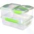 Набор контейнеров Sistema Fresh Lime Green (951760)