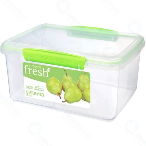 Контейнер Sistema Rectangle Fresh, 3 л Lime Green (951830)