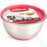 Миска с крышкой ATTRIBUTE 24x12,5 см, 4,2 л Red (ASS020R)