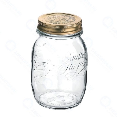 Стеклянная банка для хранения и консервации Bormioli Rocco Quattro Stagioni, 500 мл, с винтовой крышкой (B349750-1)