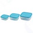 Набор контейнеров BORMIOLI-ROCCO Frigoverre, 0,8/1,6/2,5 л, 3 шт (B388550)