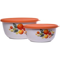 Набор салатников с крышкой Oursson Orange (BS3489RC/OR)
