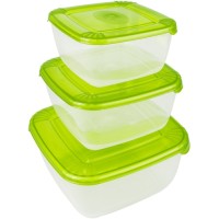 Набор емкостей Plast Team Polar 3 шт. Green (PT1680)