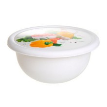 Миска с крышкой Plast Team Assorty 3,2л (PT2452IML), рисунок в ассортименте