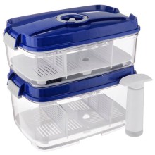 Набор вакуумных контейнеров Status VAC-REC-Bigger Blue