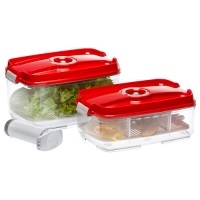 Набор вакуумных контейнеров Status VAC-REC-Bigger Red