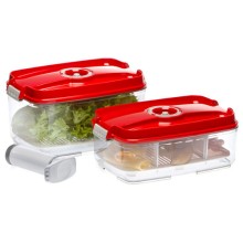 Набор вакуумных контейнеров Status VAC-REC-Bigger Red