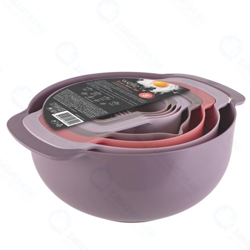 Набор мисок WELLE W-001, 8 предметов