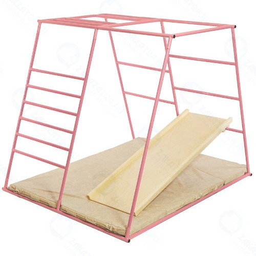 Спортивный комплекс Ранний старт Люкс полный, розовый (010101015)