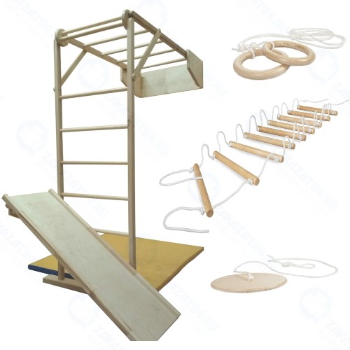 Спортивный комплекс KIDWOOD Жираф Спорт (010219002)