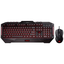 Комплект клавиатура + мышь ASUS Cerberus Combo (90YH0141-B2RA00)