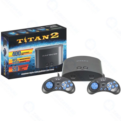 Игровая приставка TITAN 2 + контроллер, 400 игр
