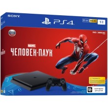 Игровая приставка PlayStation 4 1TB + Человек-паук (CUH-2108B) Игровая приставка PlayStation 4 1TB + Человек-паук (CUH-2108B)