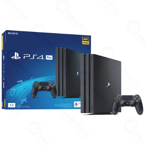 Игровая приставка PlayStation 4 Pro 1TB Black (CUH-7108B)