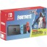Игровая приставка Nintendo Switch красный/синий + Fortnite