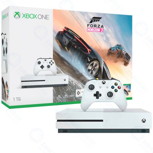 Игровая приставка Microsoft Xbox One S 1Tb + Forza Horizon 3