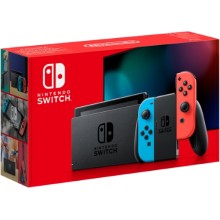 Игровая приставка Nintendo Switch (неоновый синий/неоновый красный)