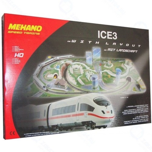 Железная дорога MEHANO Ice 3 с ландшафтом (T737)