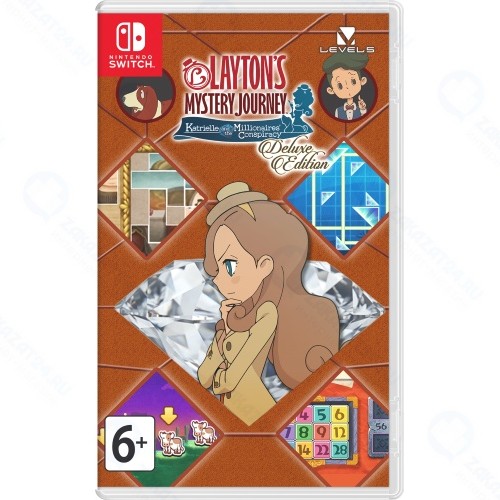 Игра LAYTON'S MYSTERY JOURNEY: Katrielle and the Millionaires' Conspiracy - Deluxe Edition для Nintendo Switch