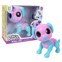 Интерактивная игрушка 1toy RoboPets: Робо-пес, розовый/голубой (Т14336)