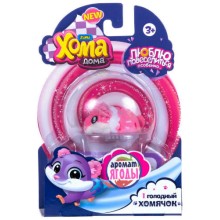 Интерактивная игрушка 1toy Хома Дома: 1 хомячок с ароматом ягоды (Т16272 ) Интерактивная игрушка 1toy Хома Дома: 1 хомячок с ароматом ягоды (Т16272 )